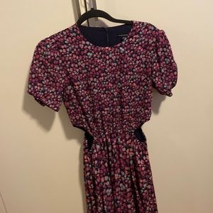 French connection dress with side openings